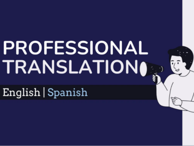 Proporcionaré traducciones en español e inglés y viceversa.